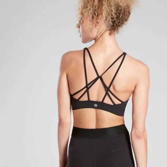 Athleta Solace Bra - Black - Large - D-DD - NWT - Picture 2 of 11